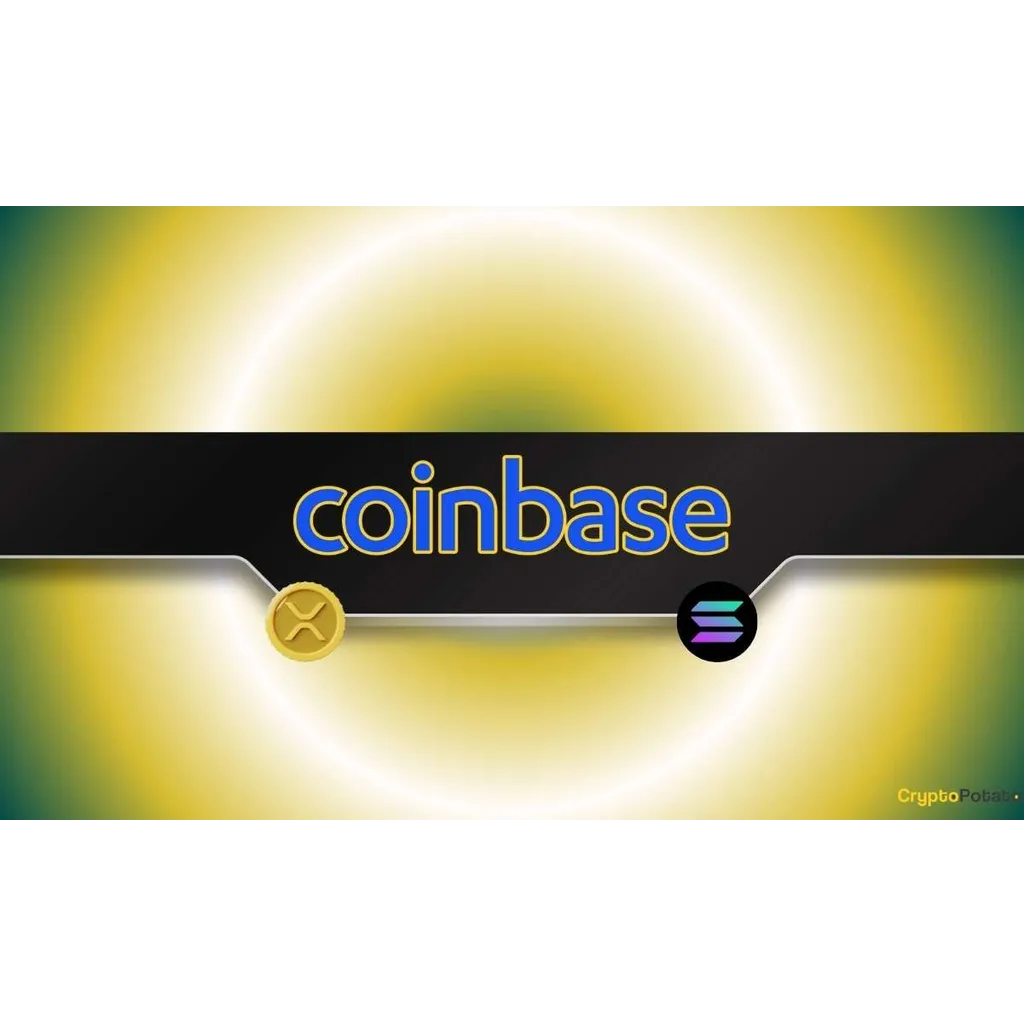 Ripple XRP Solana SOL Coinbase Updates Ripple XRP Solana SOL Coinbase Updates