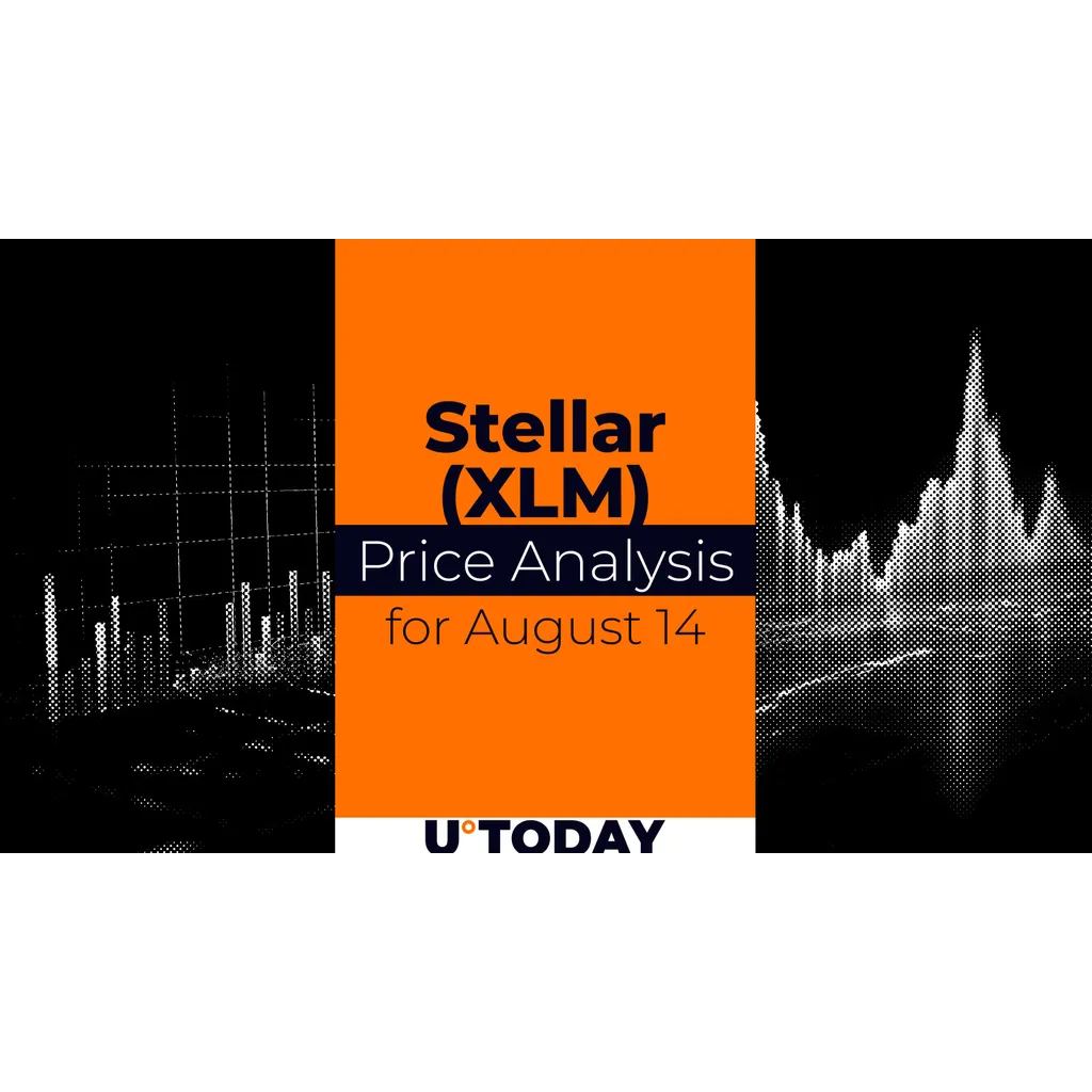 Stellar (XLM) price forecast for August 14 shows alt= Stellar (XLM) price forecast for August 14 shows alt=