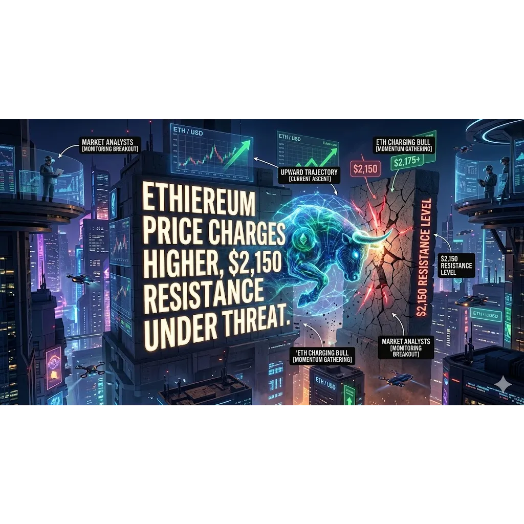 Ethereum Price Charges Higher, ,150 Resistance Under Threat Ethereum Price Charges Higher, ,150 Resistance Under Threat