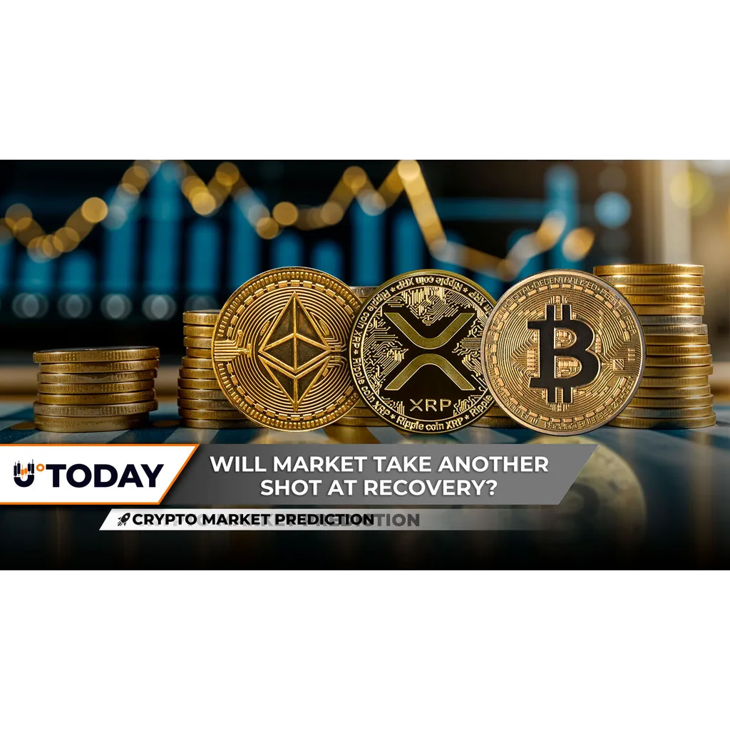 Crypto Market Prediction: Ethereum (ETH) Squeezed on Verge of Explosion, XRP’s Attempt to End Bearish Dominance, Will Bitcoin Break Through ,000 in Third Attempt? Crypto Market Prediction: Ethereum (ETH) Squeezed on Verge of Explosion, XRP’s Attempt to End Bearish Dominance, Will Bitcoin Break Through ,000 in Third Attempt?