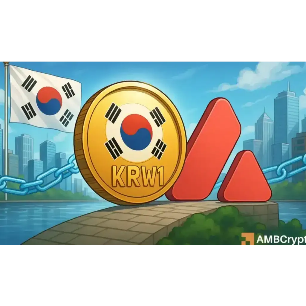 Avalanche blockchain launches South Korea first Won stablecoin Avalanche blockchain launches South Korea first Won stablecoin