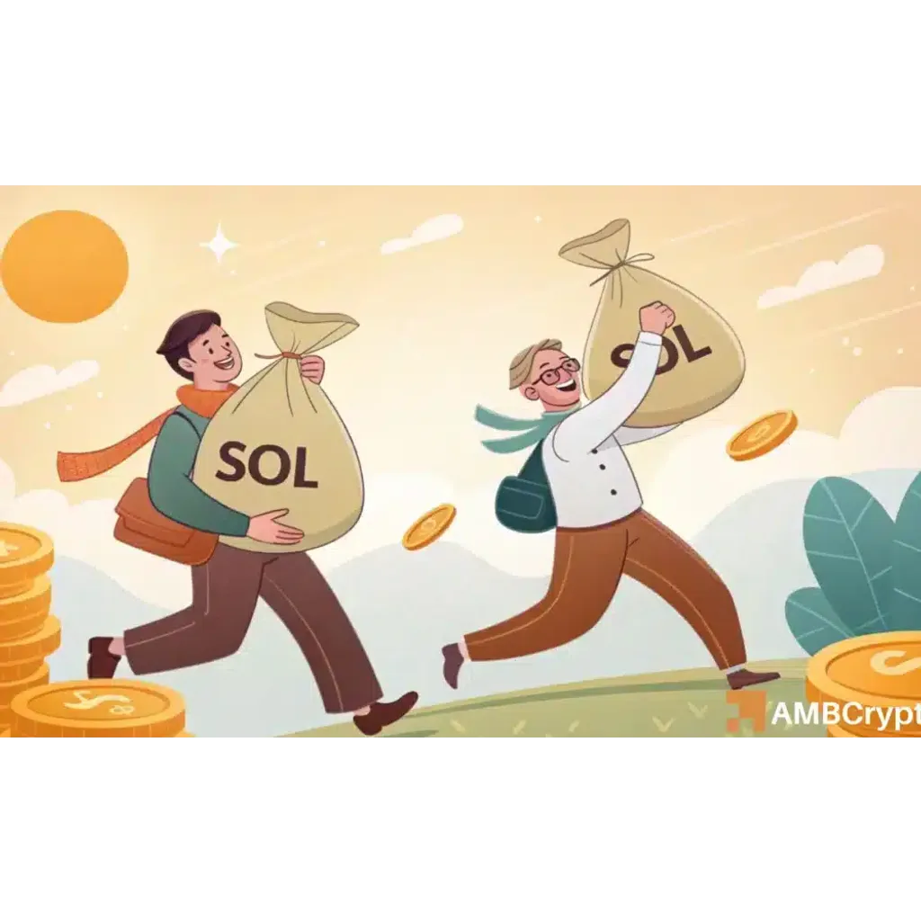 Solana’s price slumps, yet traders scoop M in SOL – WHY? Solana’s price slumps, yet traders scoop M in SOL – WHY?