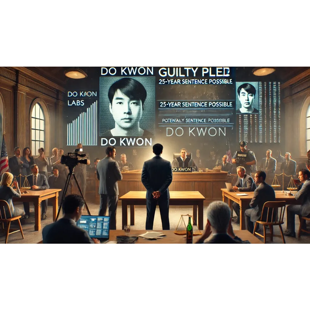 Do Kwon faces 25-year sentence after guilty plea in US fraud case Do Kwon faces 25-year sentence after guilty plea in US fraud case