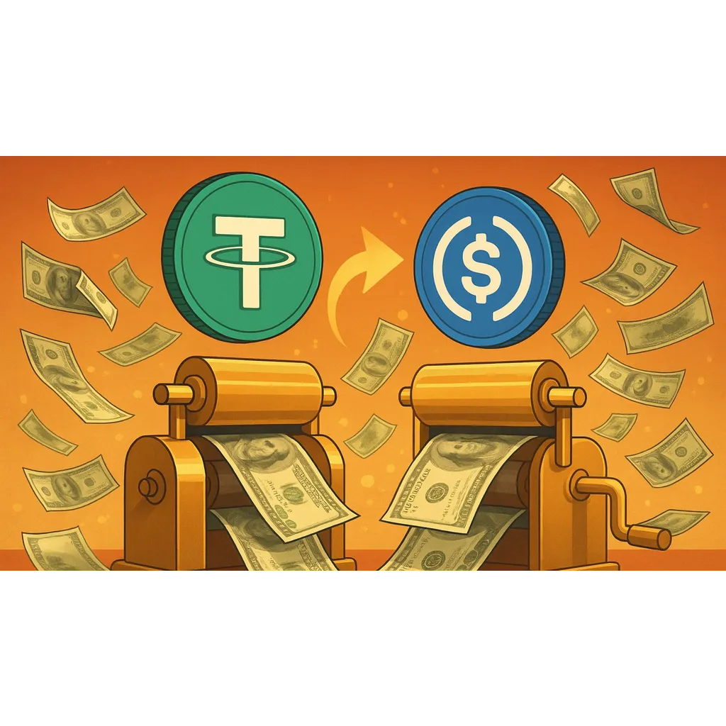 Tether and Circle print .5 billion in stablecoins within hours Tether and Circle print .5 billion in stablecoins within hours