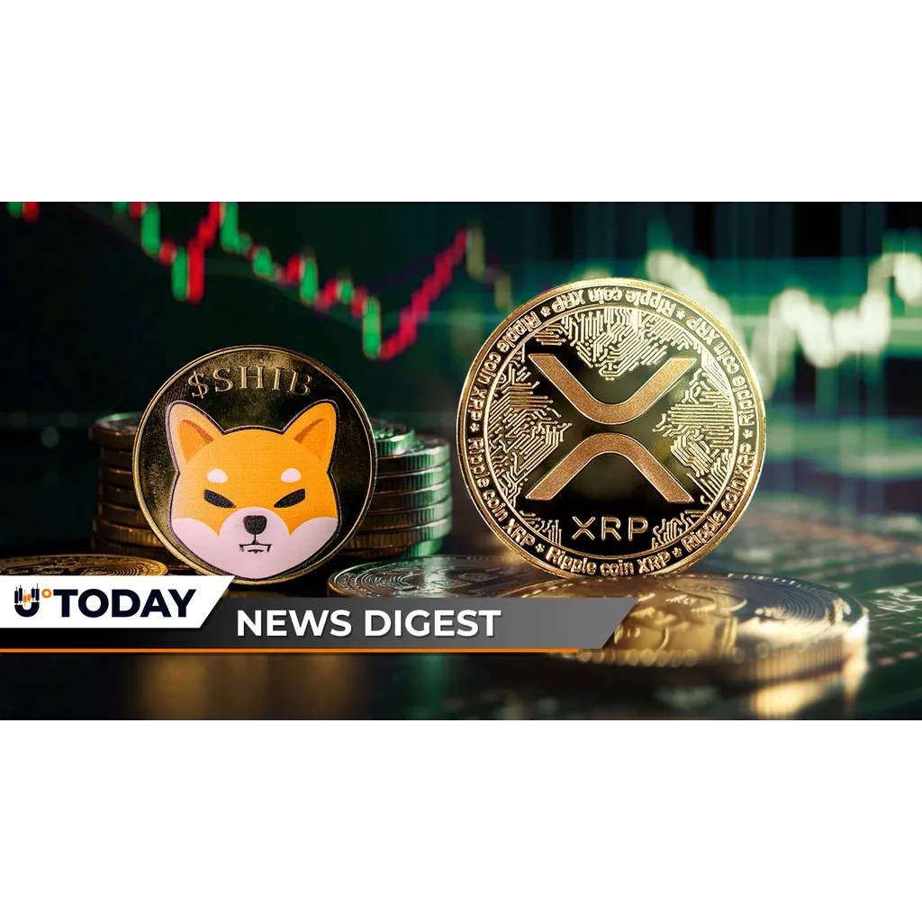 XRP Signals Breakout Setup, Shiba Inu (SHIB) Crosses 1 Trillion Threshold, Ethereum Outpaces Bitcoin — U.Today Crypto Digest XRP Signals Breakout Setup, Shiba Inu (SHIB) Crosses 1 Trillion Threshold, Ethereum Outpaces Bitcoin — U.Today Crypto Digest