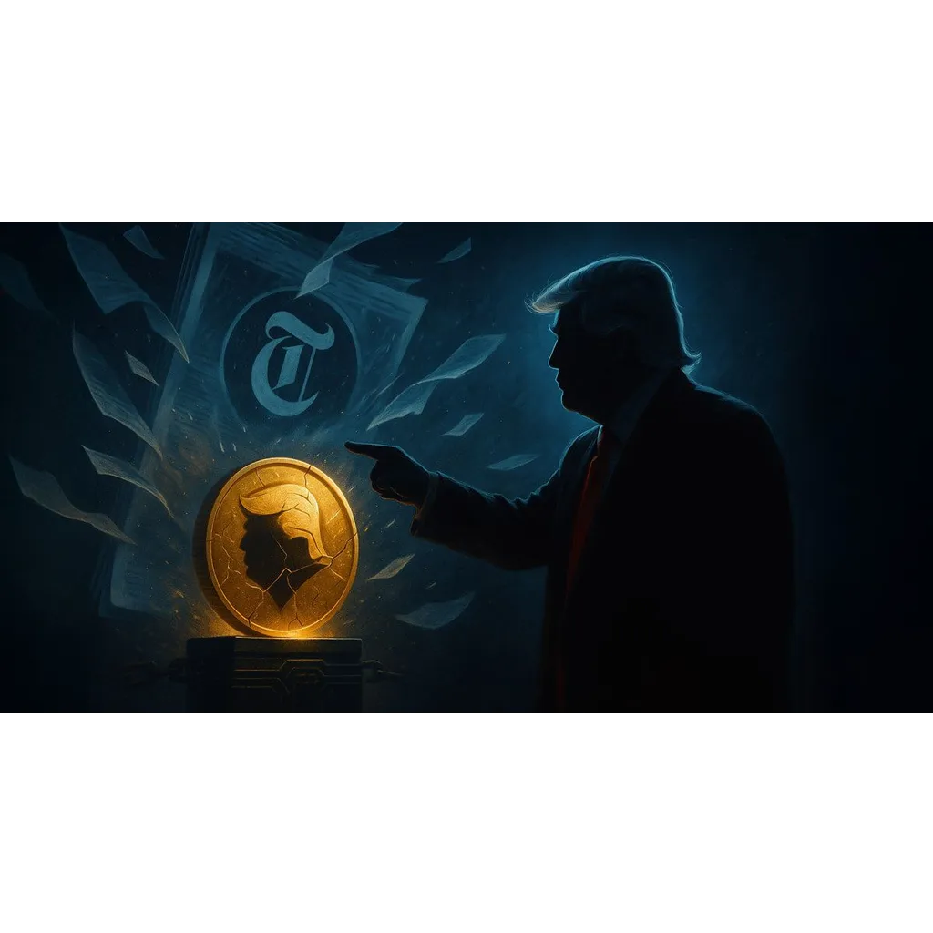 Trump files billion lawsuit against New York Times over crypto project Trump files billion lawsuit against New York Times over crypto project