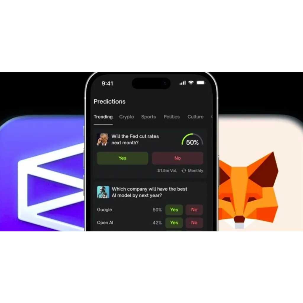 Polymarket launches in MetaMask mobile app Polymarket launches in MetaMask mobile app