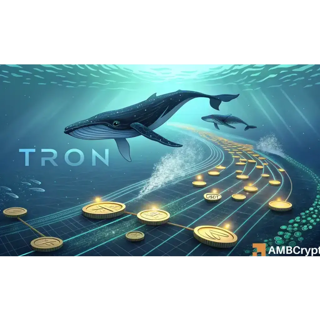 TRON network moves billions in stablecoins during liquidity adjustment TRON network moves billions in stablecoins during liquidity adjustment