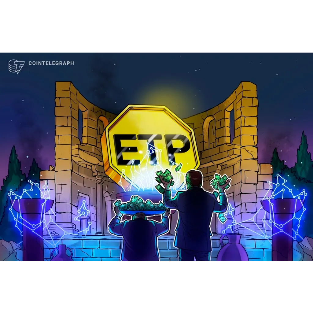Crypto ETPs see .3B weekly inflows, top .8B year-to-date Crypto ETPs see .3B weekly inflows, top .8B year-to-date