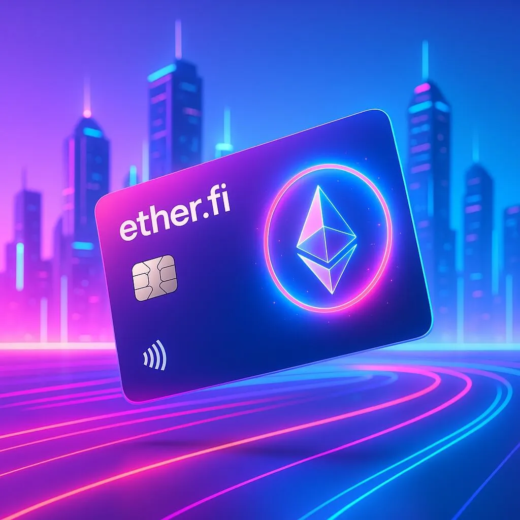 EtherFi cryptocurrency card is designed for the year 2025 EtherFi cryptocurrency card is designed for the year 2025