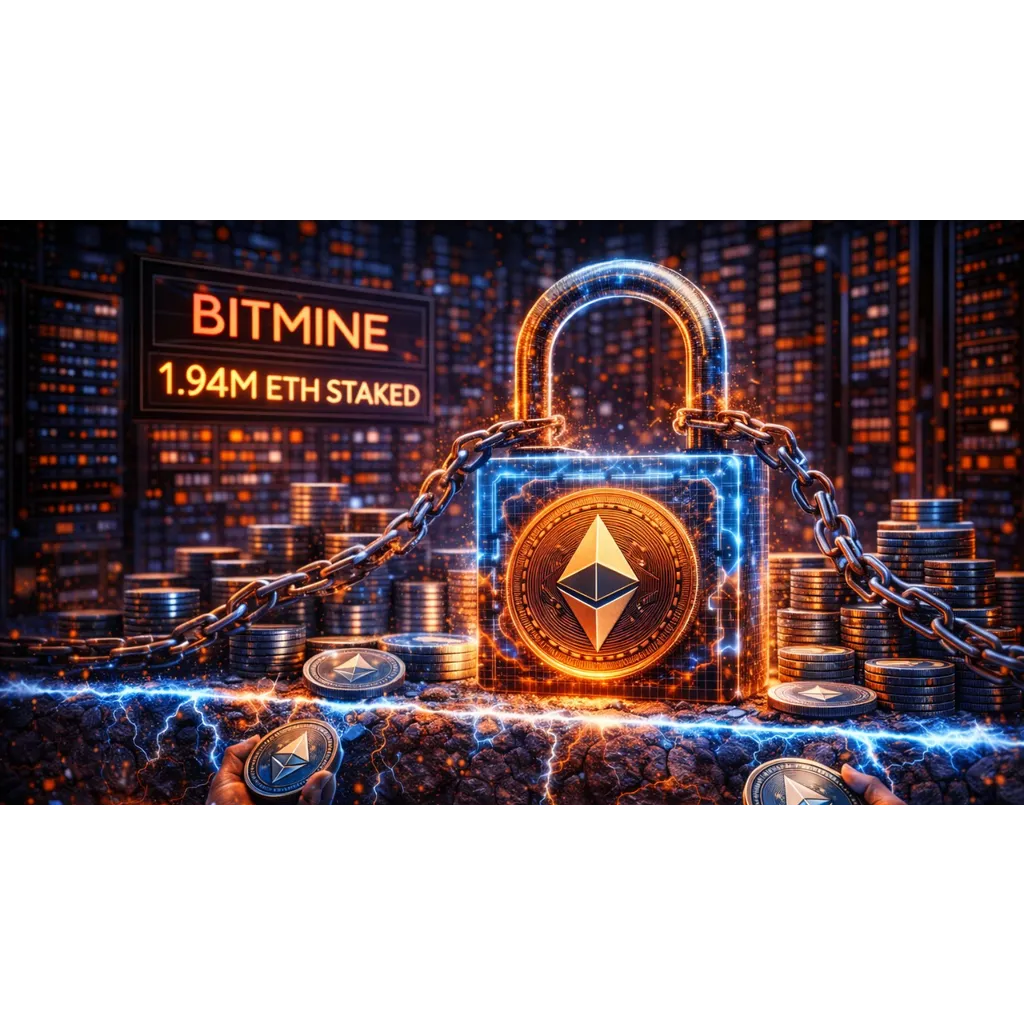 Institutional-Scale Ethereum Lockup: Bitmine Crosses 1.94M ETH Staked Mark Institutional-Scale Ethereum Lockup: Bitmine Crosses 1.94M ETH Staked Mark