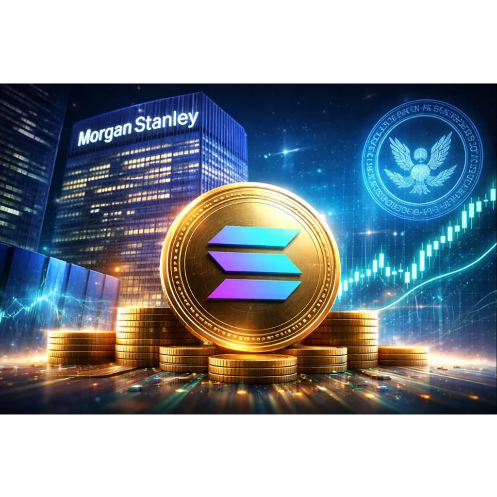 Morgan Stanley files a Form S-1 application for Solana Trust in the US Morgan Stanley files a Form S-1 application for Solana Trust in the US
