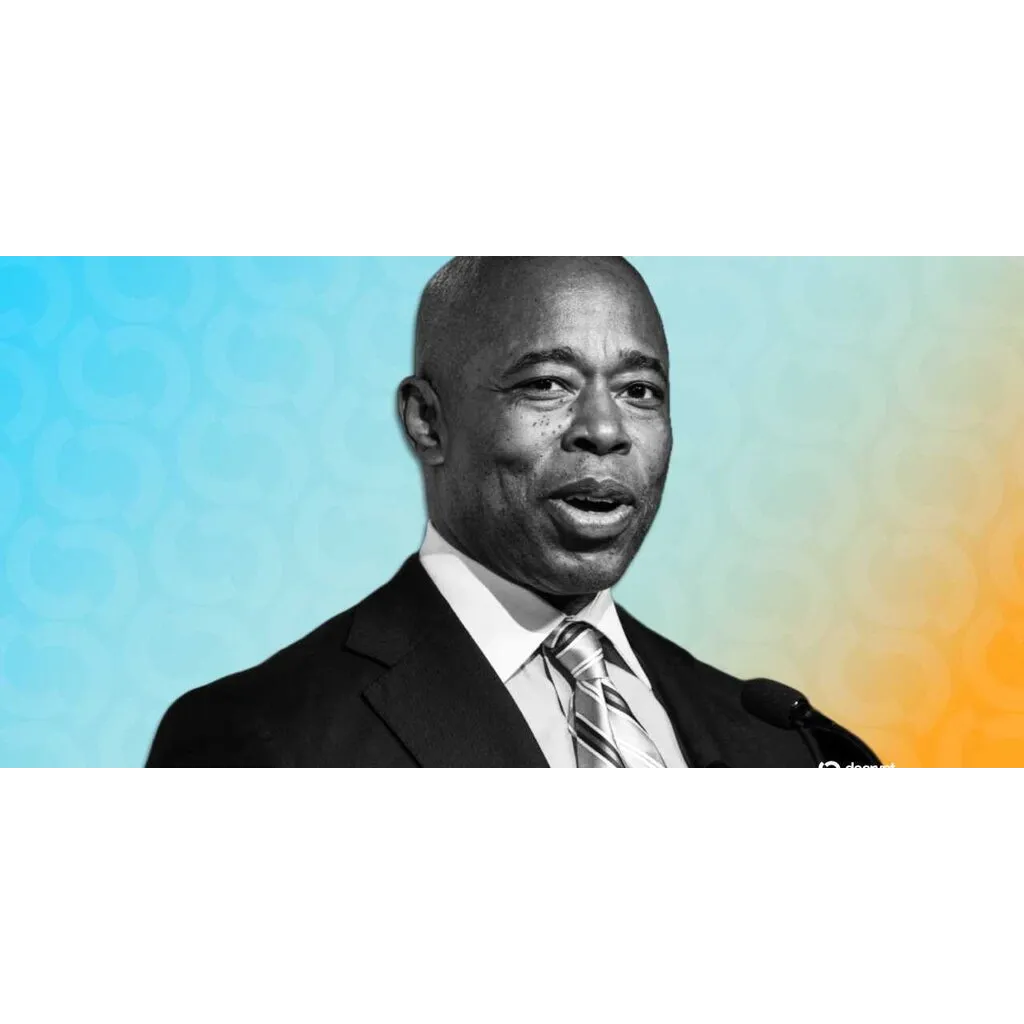 New York City Bitcoin Mayor Eric Adams ends reelection campaign New York City Bitcoin Mayor Eric Adams ends reelection campaign