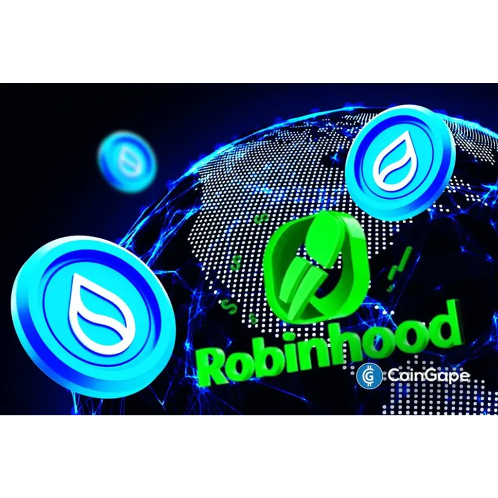 Robinhood adds SUI token for U.S. customers amid 15% weekly price decline Robinhood adds SUI token for U.S. customers amid 15% weekly price decline