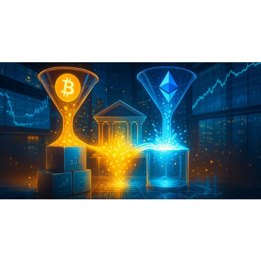 Bitcoin and Ethereum ETFs attract one billion dollars in inflows Bitcoin and Ethereum ETFs attract one billion dollars in inflows