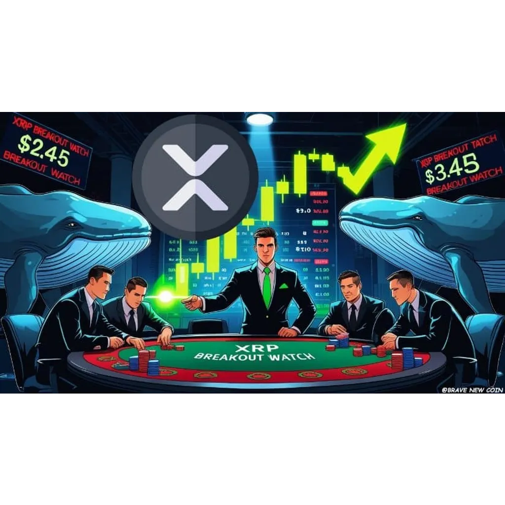 XRP charts bullish path with neckline at .45 and breakout goal of .10 XRP charts bullish path with neckline at .45 and breakout goal of .10