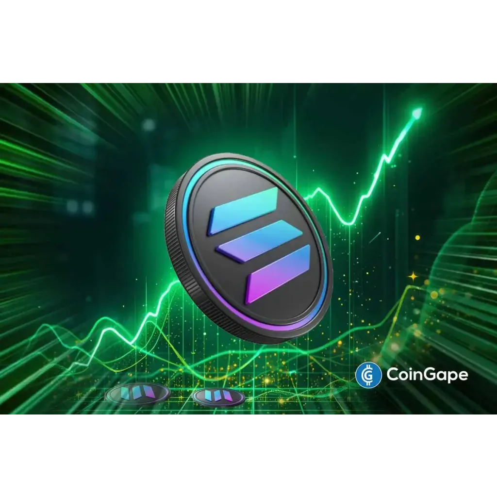 Solana rises 5 percent after VisionSys launches two billion dollar treasury Solana rises 5 percent after VisionSys launches two billion dollar treasury