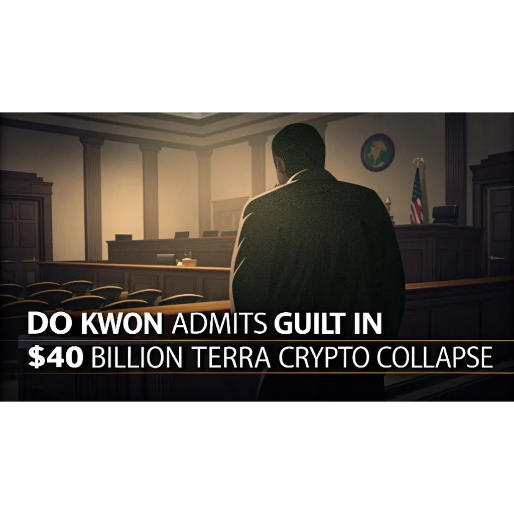Do Kwon Admits Guilt in Billion Terra Crypto Collapse Do Kwon Admits Guilt in Billion Terra Crypto Collapse