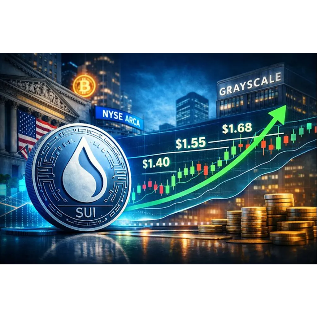 SUI price outlook: Grayscale Sui ETF filing lifts sentiment as token eyes .55 resistance SUI price outlook: Grayscale Sui ETF filing lifts sentiment as token eyes .55 resistance