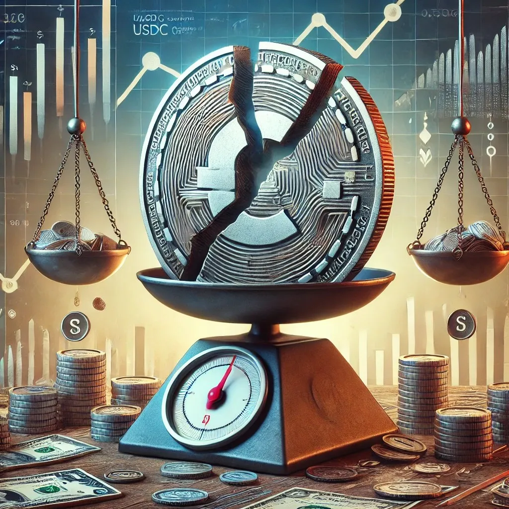 Circle faces USDC growth slowdown and rising costs in 2024 stablecoin market. Circle faces USDC growth slowdown and rising costs in 2024 stablecoin market.