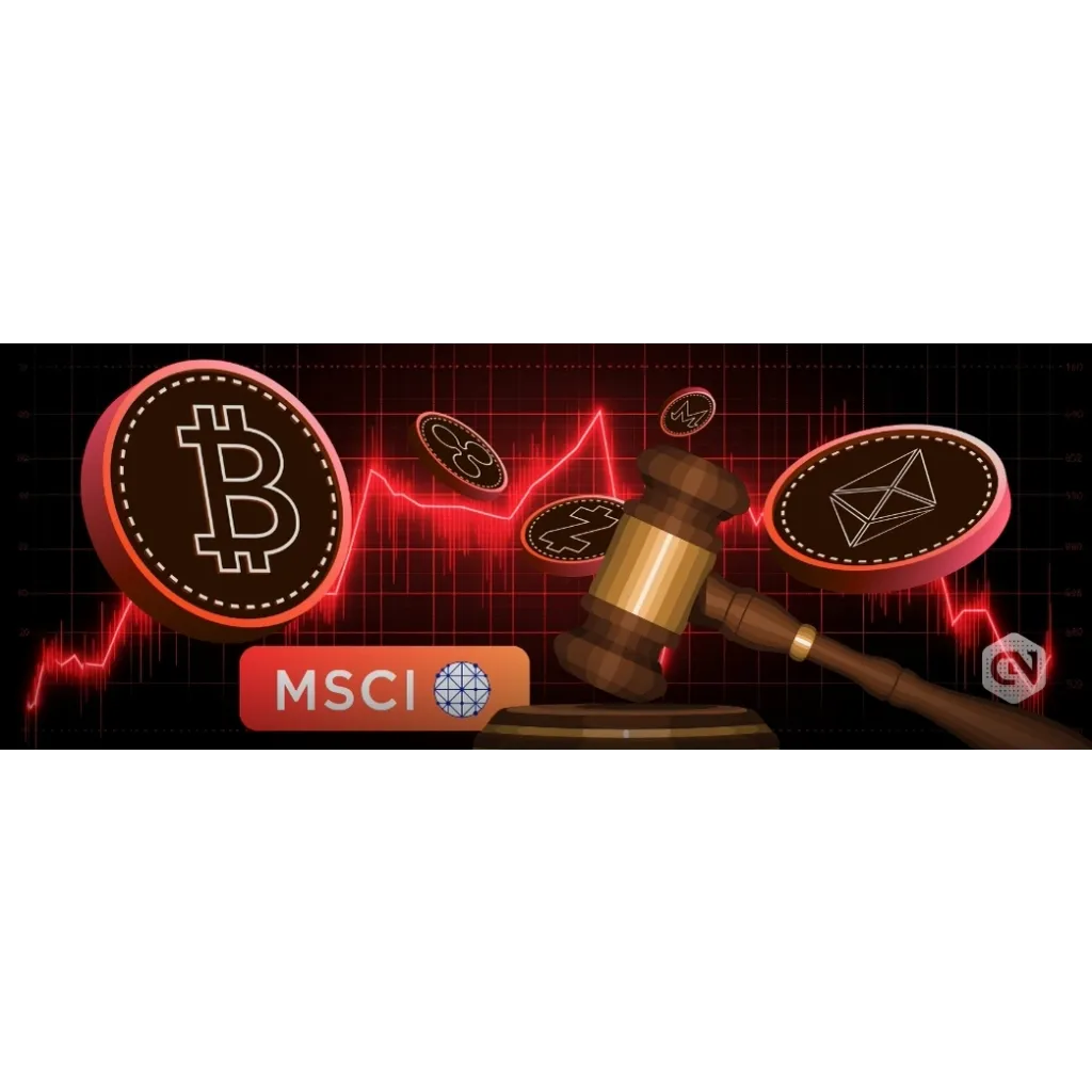 MSCI’s Crypto Cut Could Spark B Market Stampede MSCI’s Crypto Cut Could Spark B Market Stampede