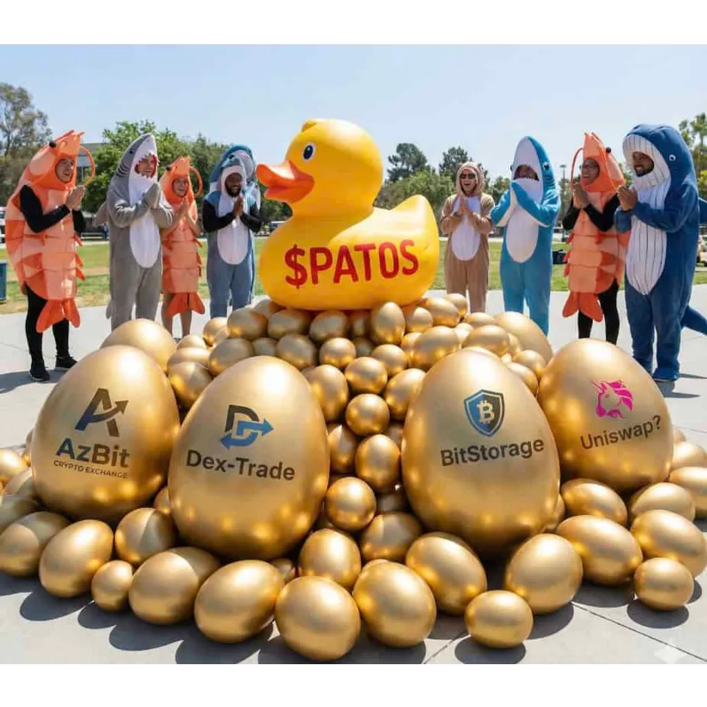 Patos Meme Coin Confirms Triple CEX Listing on AzBit, BitStorage, & Dex-Trade; Ethereum Bridge Signals Likely Uniswap Debut as Presale Momentum BuildsPatos Meme Coin Confirms Triple CEX Listing on AzBit, BitStorage, & Dex-Trade; Ethereum Bridge Signals Likely Uniswap Debut as Presale Momentum Builds Patos Meme Coin Confirms Triple CEX Listing on AzBit, BitStorage, & Dex-Trade; Ethereum Bridge Signals Likely Uniswap Debut as Presale Momentum BuildsPatos Meme Coin Confirms Triple CEX Listing on AzBit, BitStorage, & Dex-Trade; Ethereum Bridge Signals Likely Uniswap Debut as Presale Momentum Builds