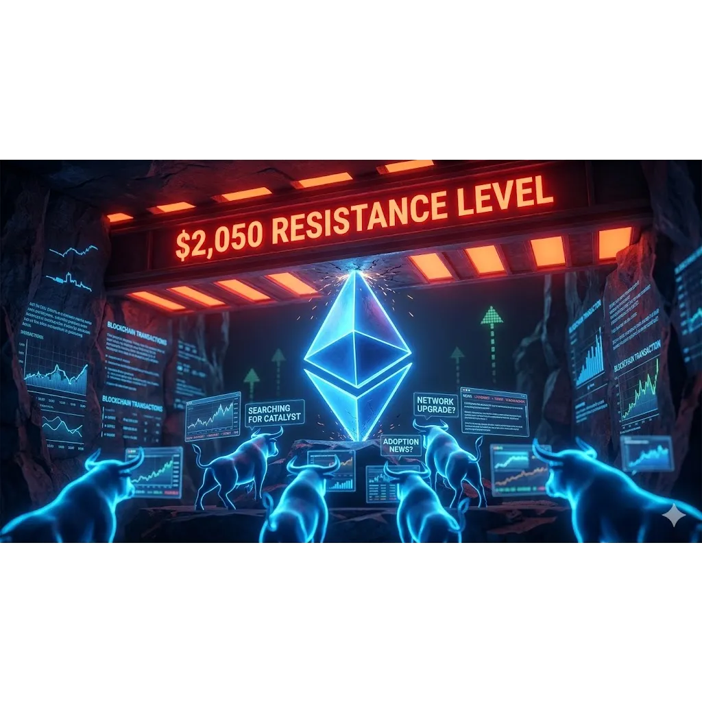 Ethereum Price Stuck Under ,050, Bulls Seek Recovery Catalyst Ethereum Price Stuck Under ,050, Bulls Seek Recovery Catalyst