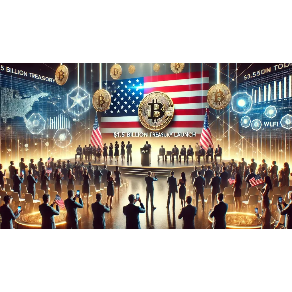 Trump Launches .5B WLFI Token Treasury Trump Launches .5B WLFI Token Treasury