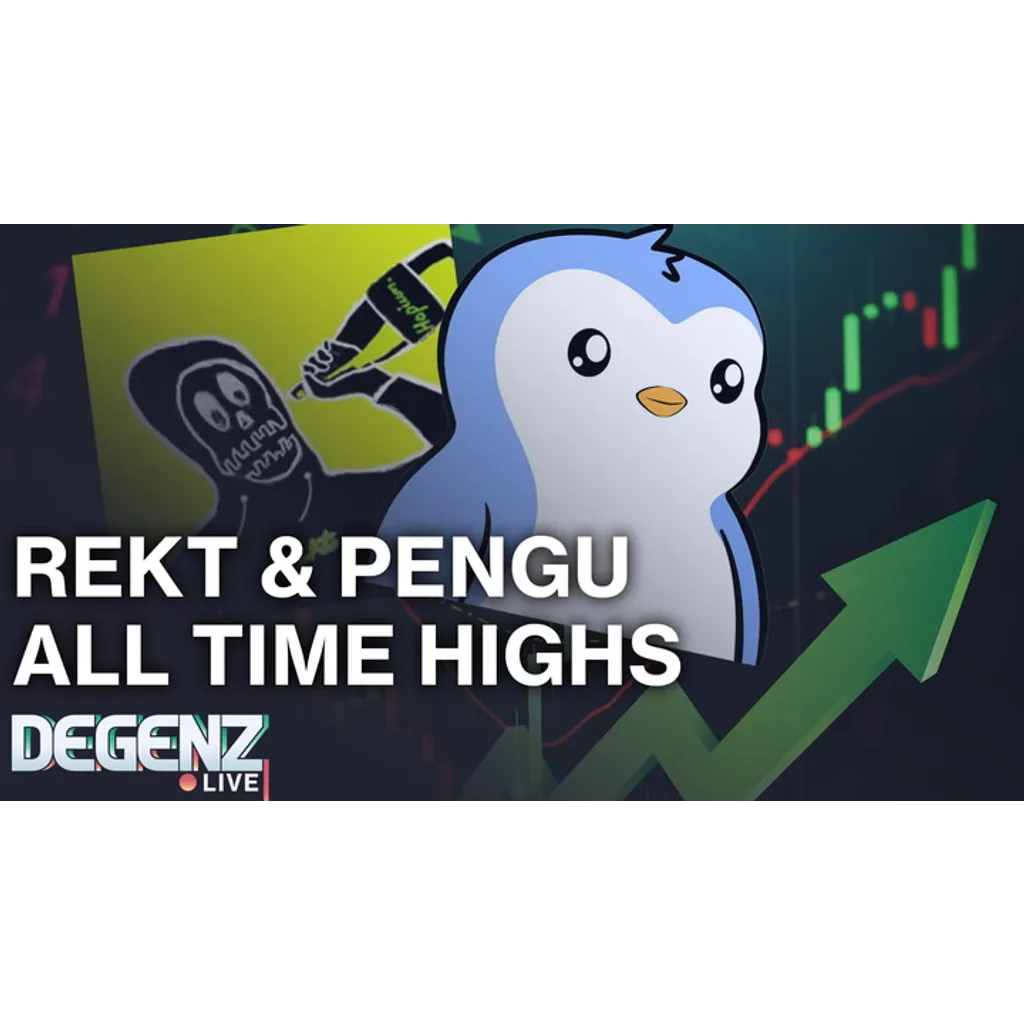 PENGU & REKT ALL TIME HIGHS, HUGE ETH ETF INFLOWS, BNB OUTPERFORMS MARKET – Decrypt PENGU & REKT ALL TIME HIGHS, HUGE ETH ETF INFLOWS, BNB OUTPERFORMS MARKET – Decrypt