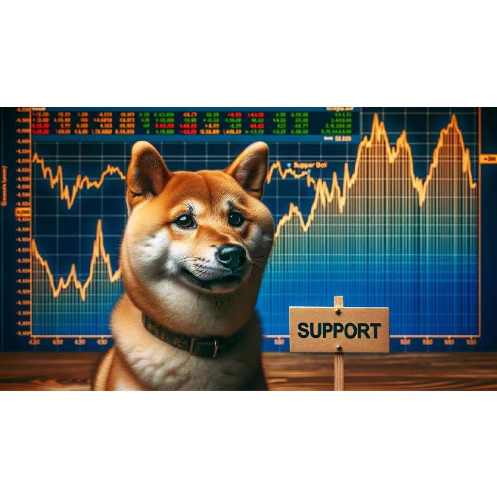Dogecoin declines slightly while approaching support levels Dogecoin declines slightly while approaching support levels