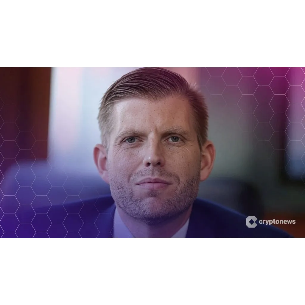 Eric Trump Denies Public Role in Tron’s Nasdaq Push Eric Trump Denies Public Role in Tron’s Nasdaq Push