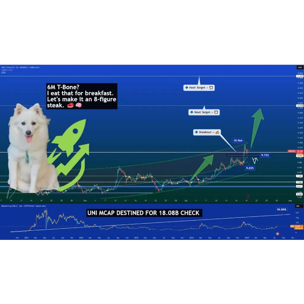 Uniswap Price Prediction Hints at Major Rally With Market Cap Surge – Brave New Coin Uniswap Price Prediction Hints at Major Rally With Market Cap Surge – Brave New Coin