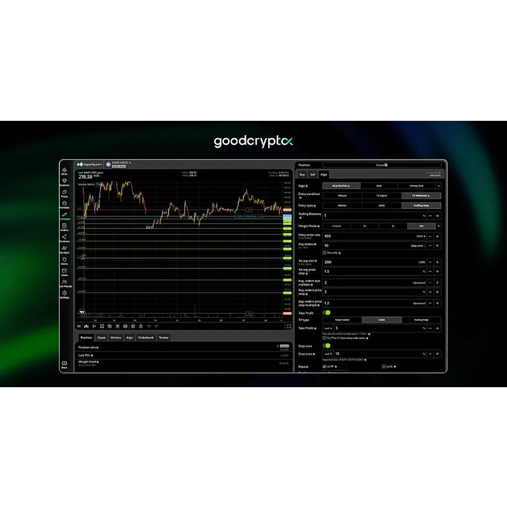 goodcryptoX Launches No-Code Hyperliquid Bots and Becomes the First To Enable Hyperliquid Trading on Mobile goodcryptoX Launches No-Code Hyperliquid Bots and Becomes the First To Enable Hyperliquid Trading on Mobile