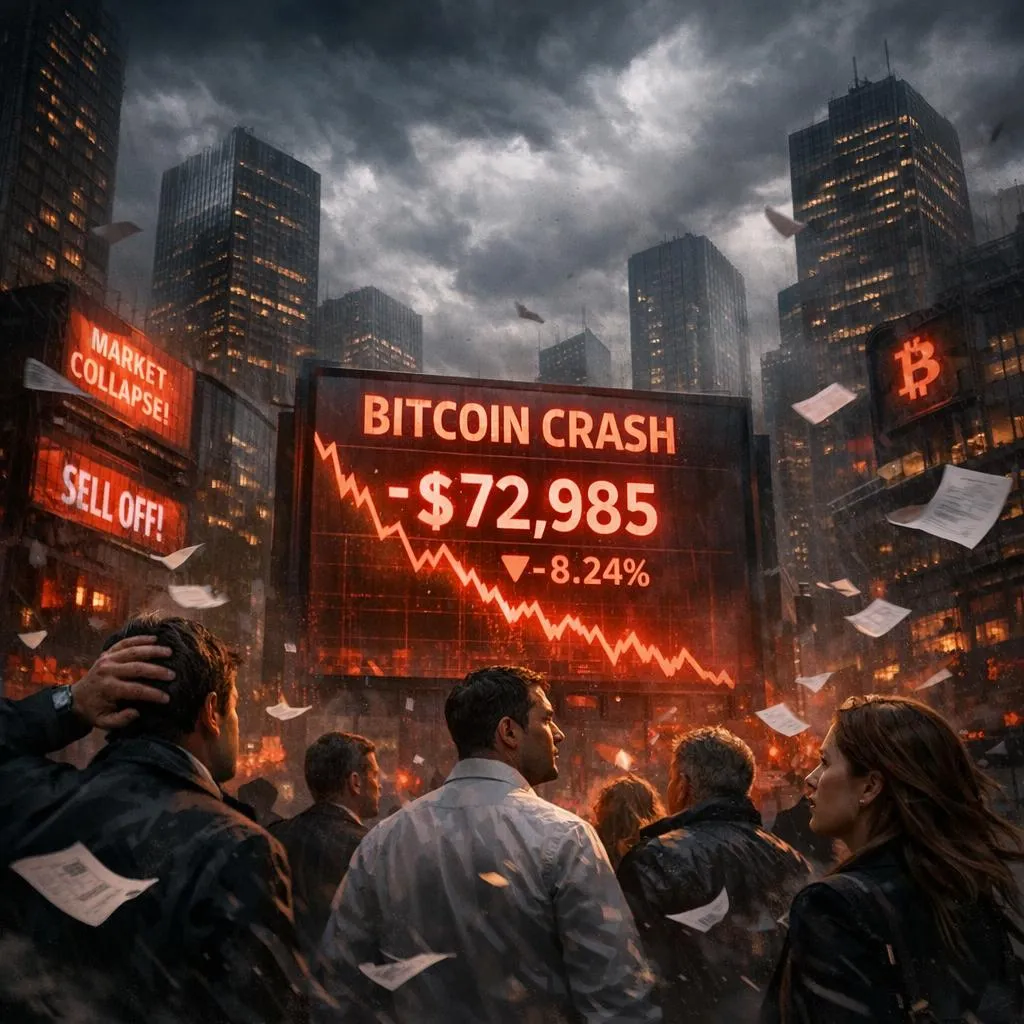 Bitcoin Price Crashes Below ,000, Hitting Lowest Level Since 2024 Bitcoin Price Crashes Below ,000, Hitting Lowest Level Since 2024