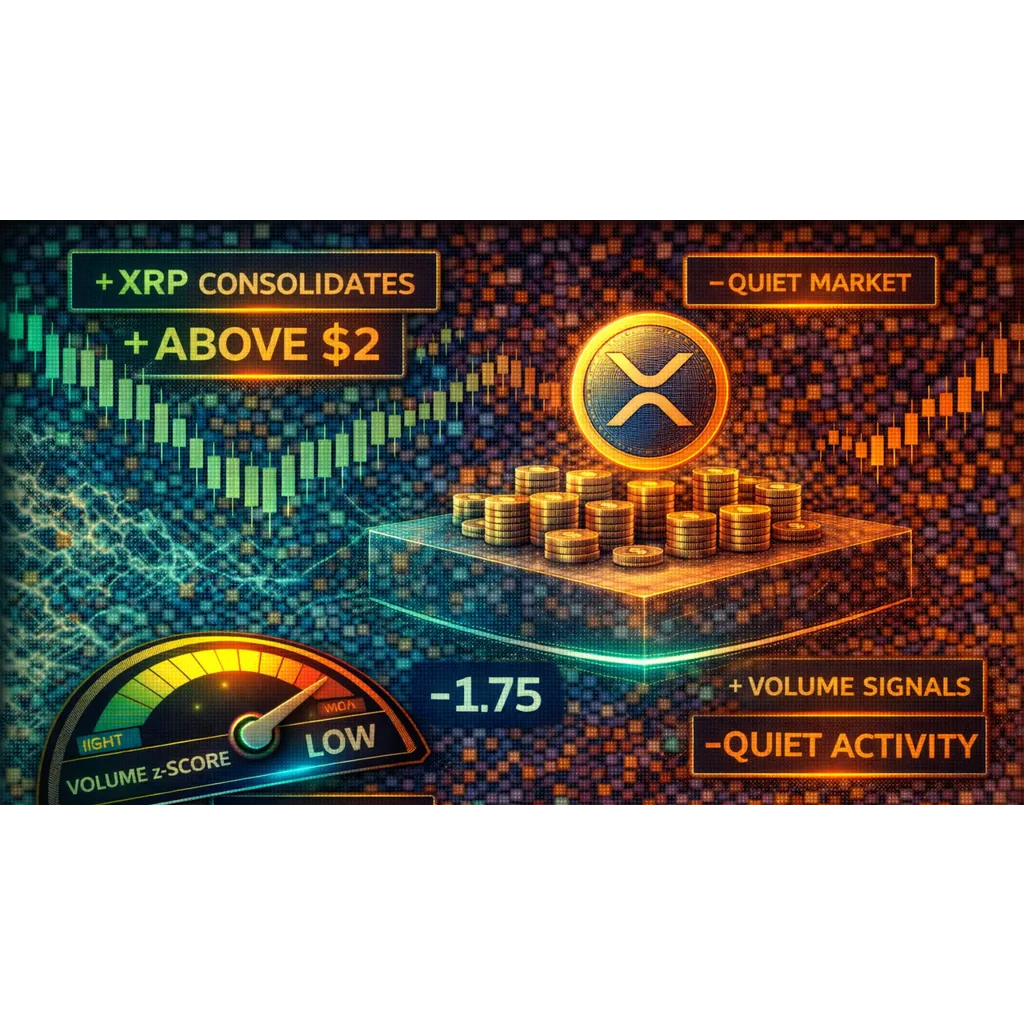 XRP Consolidates Above As Volume Z-Score Signals A Quiet Market XRP Consolidates Above As Volume Z-Score Signals A Quiet Market