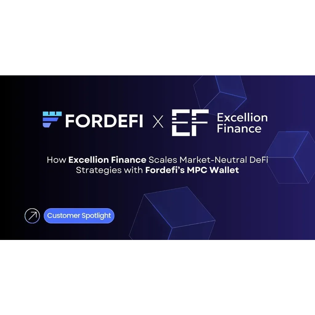 Excellion Finance scales market-neutral DeFi strategies with Fordefi MPC wallet integration in 2024 Excellion Finance scales market-neutral DeFi strategies with Fordefi MPC wallet integration in 2024