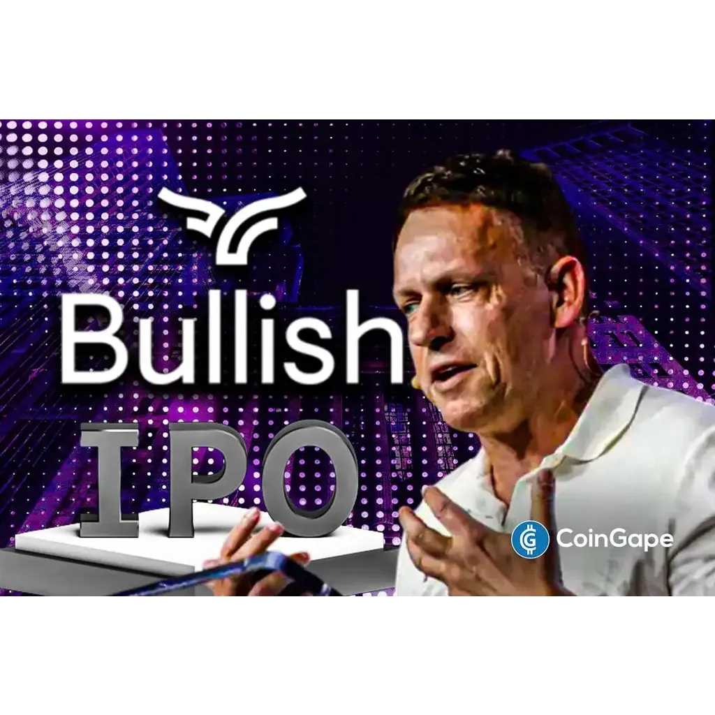 Peter Thiel-backed Bullish exchange lists on NYSE at billion valuation Peter Thiel-backed Bullish exchange lists on NYSE at billion valuation