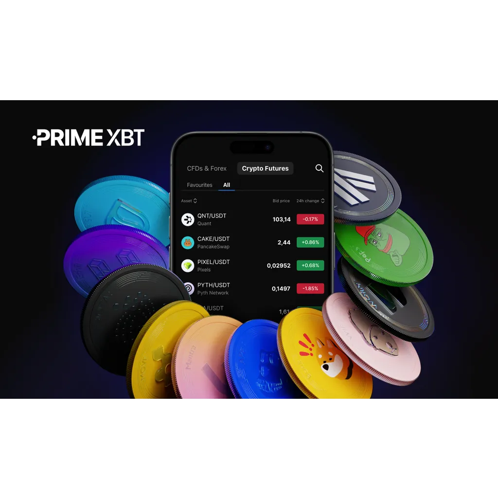PrimeXBT expands crypto futures offerings with 101 new coins for trading PrimeXBT expands crypto futures offerings with 101 new coins for trading