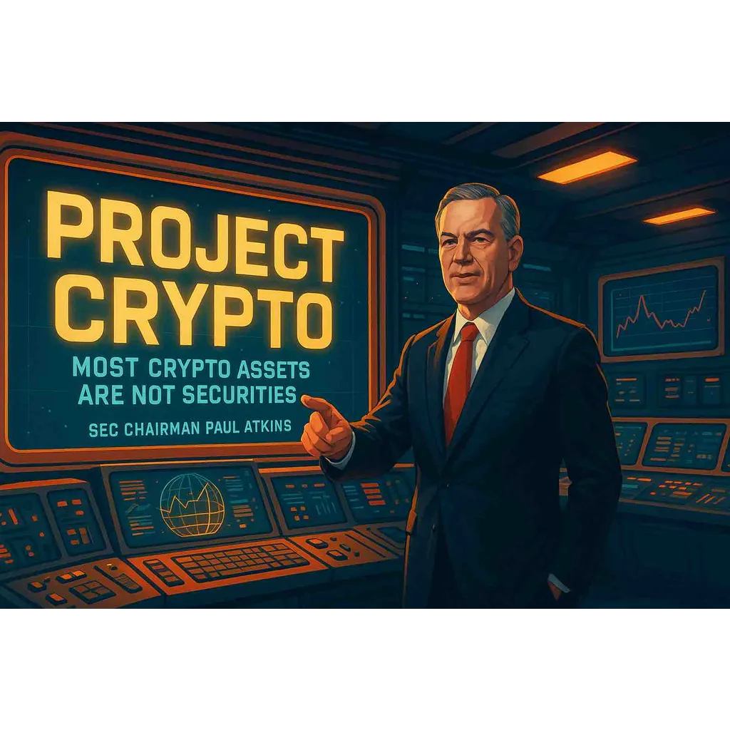 SEC’s Paul Atkins on Crypto as Securities SEC’s Paul Atkins on Crypto as Securities