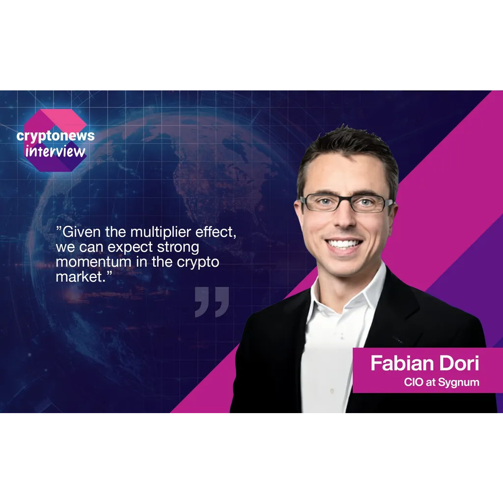 Crypto Market Preparing for Strong Momentum, Says Sygnum CIO Fabian Dori Crypto Market Preparing for Strong Momentum, Says Sygnum CIO Fabian Dori