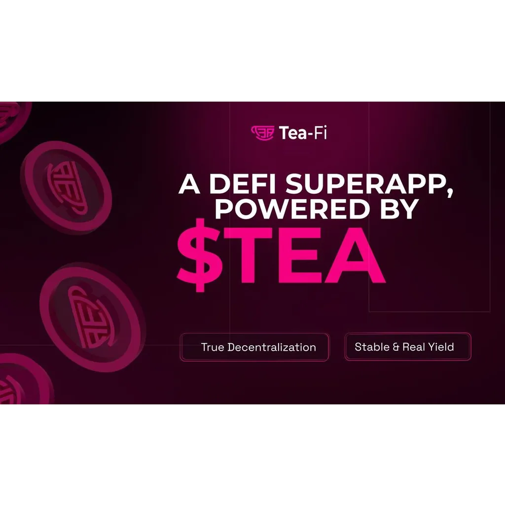 SuperApp provides infinite yield powered by the $TEA token SuperApp provides infinite yield powered by the $TEA token