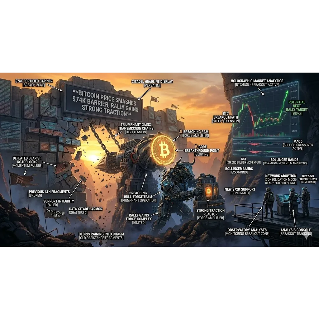 Bitcoin Price Smashes K Barrier, Rally Gains Strong Traction Bitcoin Price Smashes K Barrier, Rally Gains Strong Traction