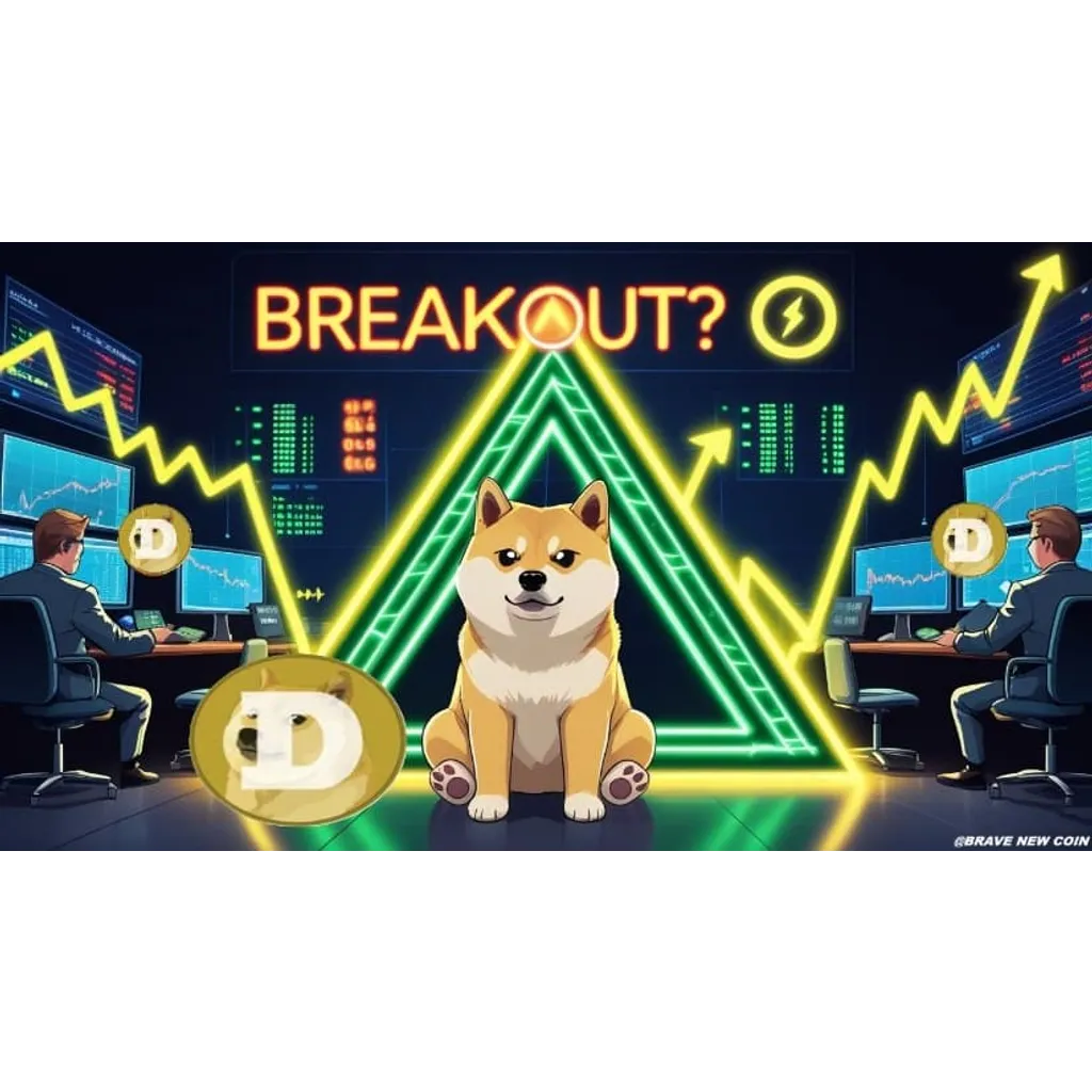 Dogecoin (DOGE) Price Prediction: DOGE Trapped in Multi-Year Descending Triangle—Break Above alt= Dogecoin (DOGE) Price Prediction: DOGE Trapped in Multi-Year Descending Triangle—Break Above alt=