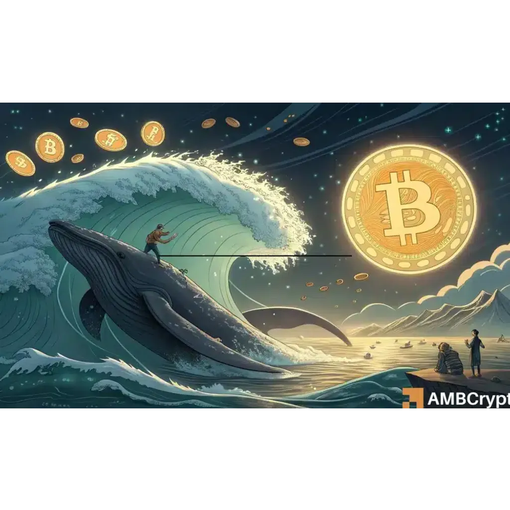 Bitcoin whale moves 6 million after 12 years causing market concern Bitcoin whale moves 6 million after 12 years causing market concern