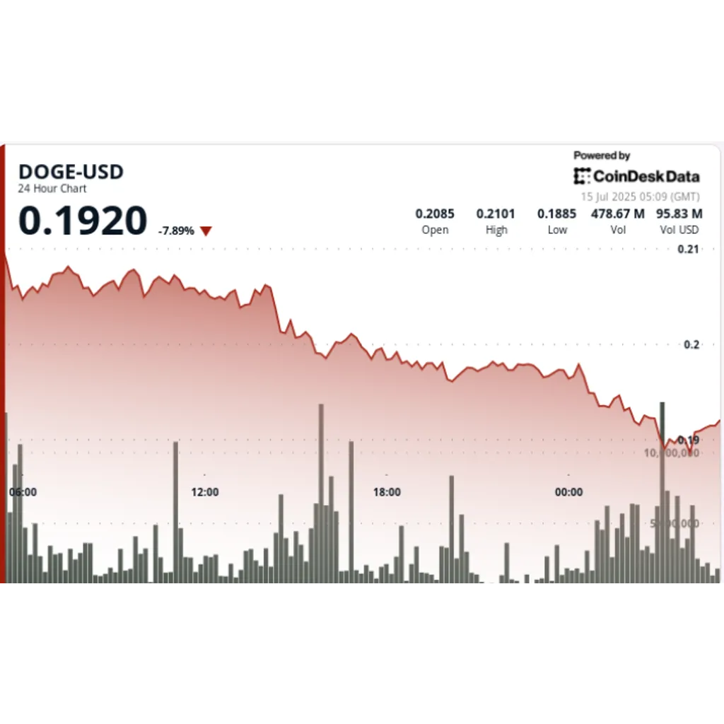 DOGE Price News: Dogecoin Plunges 10% Before Quick Recovery Rally on Institutional Volume Spike DOGE Price News: Dogecoin Plunges 10% Before Quick Recovery Rally on Institutional Volume Spike