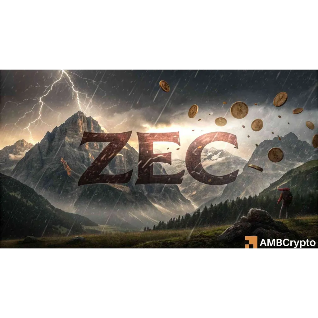 Zcash (ZEC) jumps 3%, But chart hints 20% crash risk Zcash (ZEC) jumps 3%, But chart hints 20% crash risk