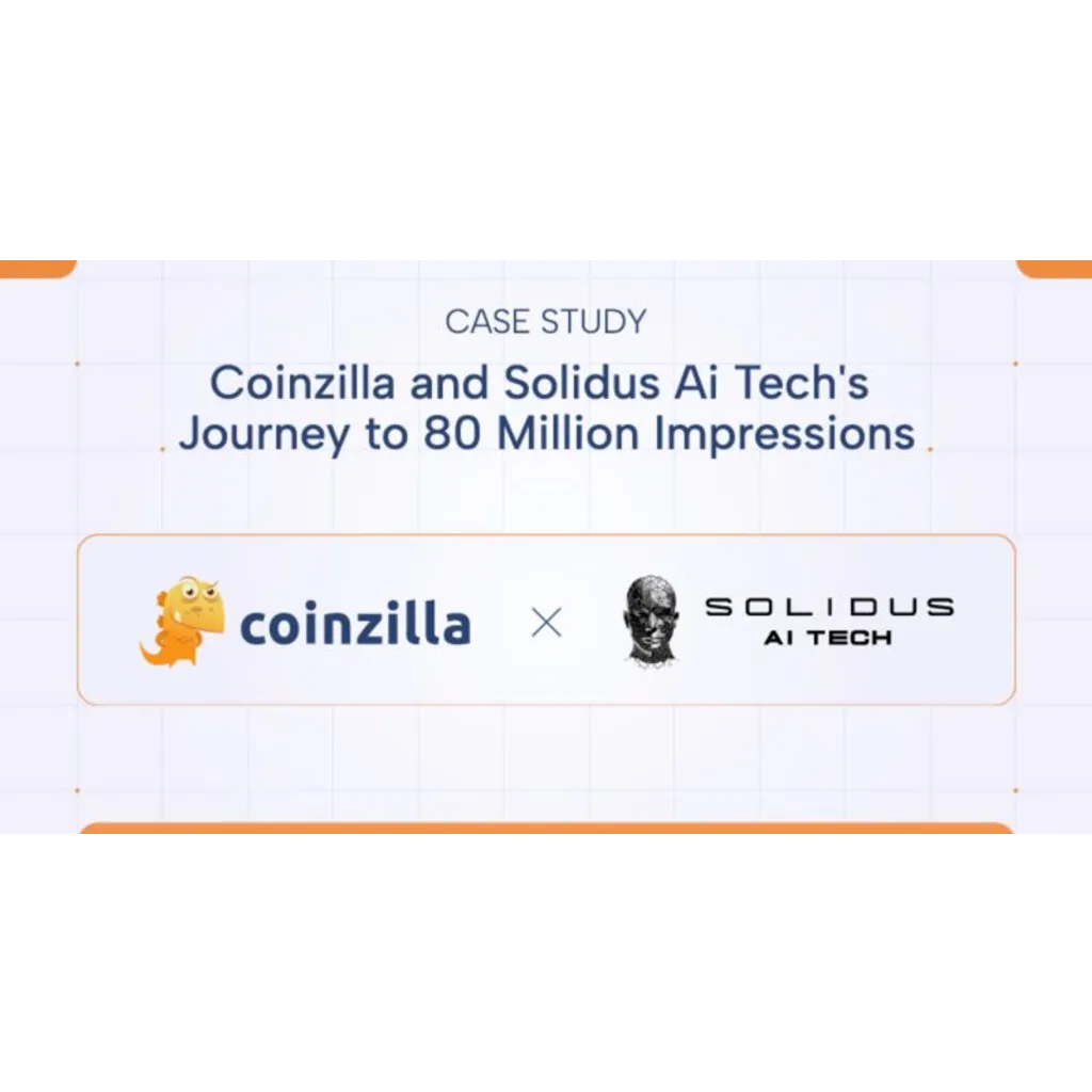 Coinzilla fuels 80 million+ impressions for Solidus Ai Tech in landmark crypto ad campaign Coinzilla fuels 80 million+ impressions for Solidus Ai Tech in landmark crypto ad campaign