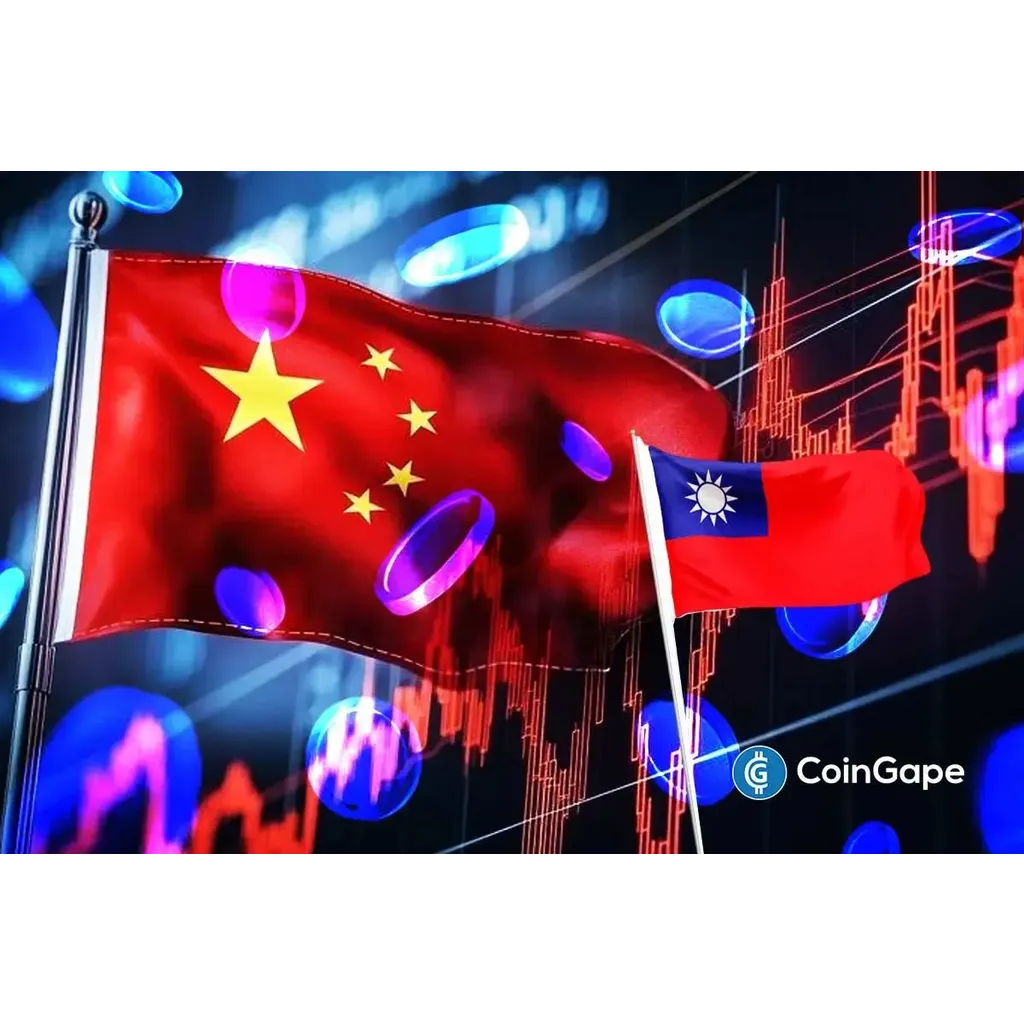 China Vows to Reclaim Taiwan by 2026 As Crypto Market Recover China Vows to Reclaim Taiwan by 2026 As Crypto Market Recover