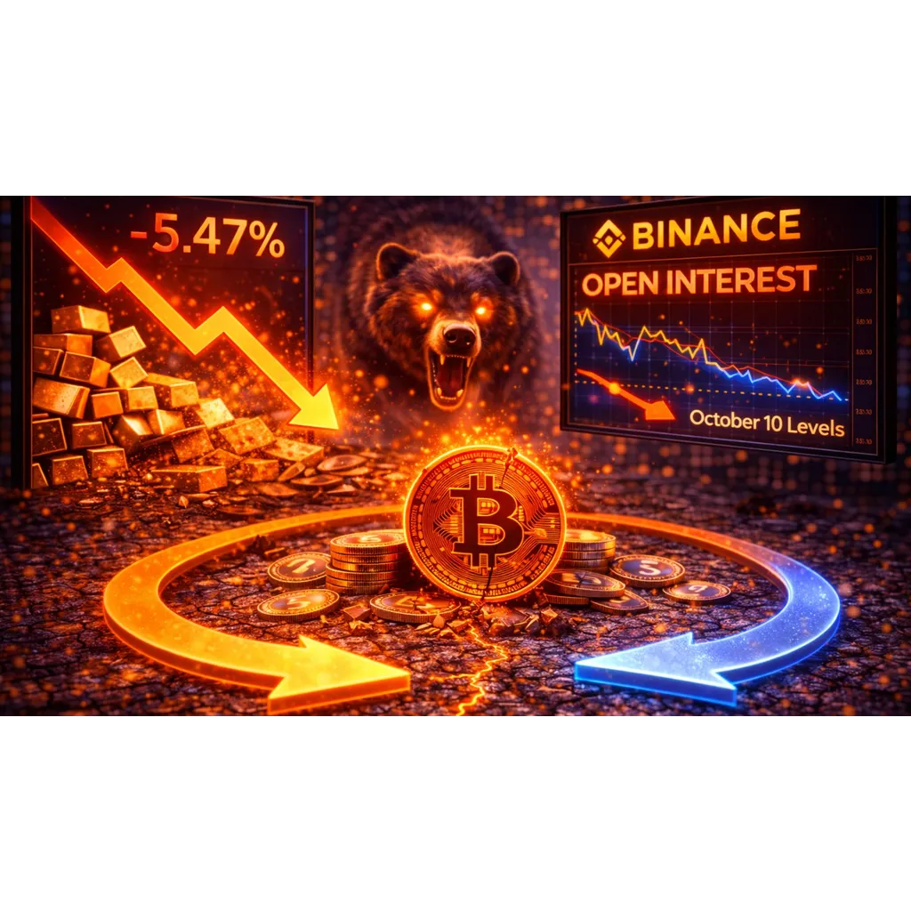 Global Sell-Off Hits Metals And Crypto As Binance Open Interest Returns To Pre–October 10 Levels Global Sell-Off Hits Metals And Crypto As Binance Open Interest Returns To Pre–October 10 Levels