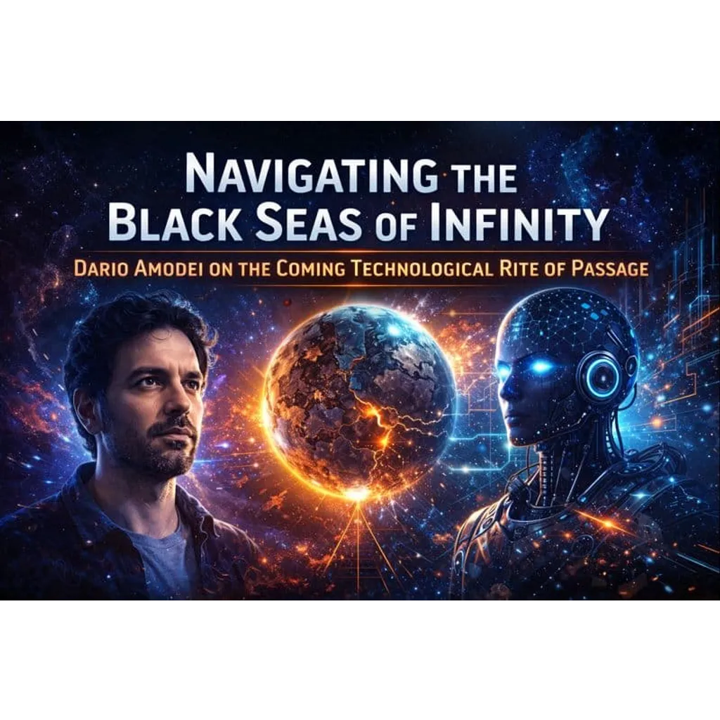 The Black Seas of Infinity: Dario Amodei on the Coming Technological Rite of Passage The Black Seas of Infinity: Dario Amodei on the Coming Technological Rite of Passage